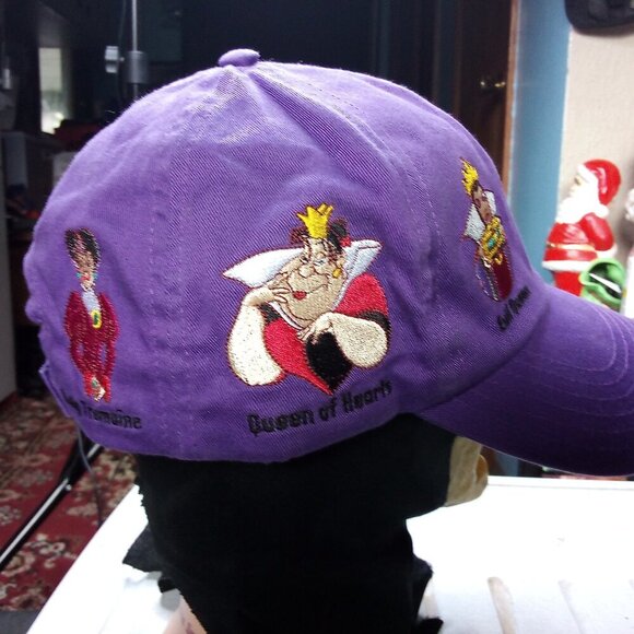 Vintage Disney Parks Mighty Villains Strap Back Hat Cap - Picture 4 of 8